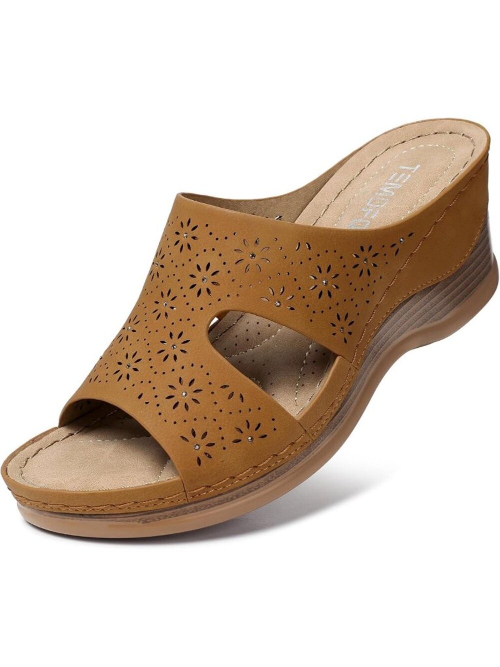 Stylish Women’s Wedge Sandals - Comfortable Lightweight Summer Dress Shoes
